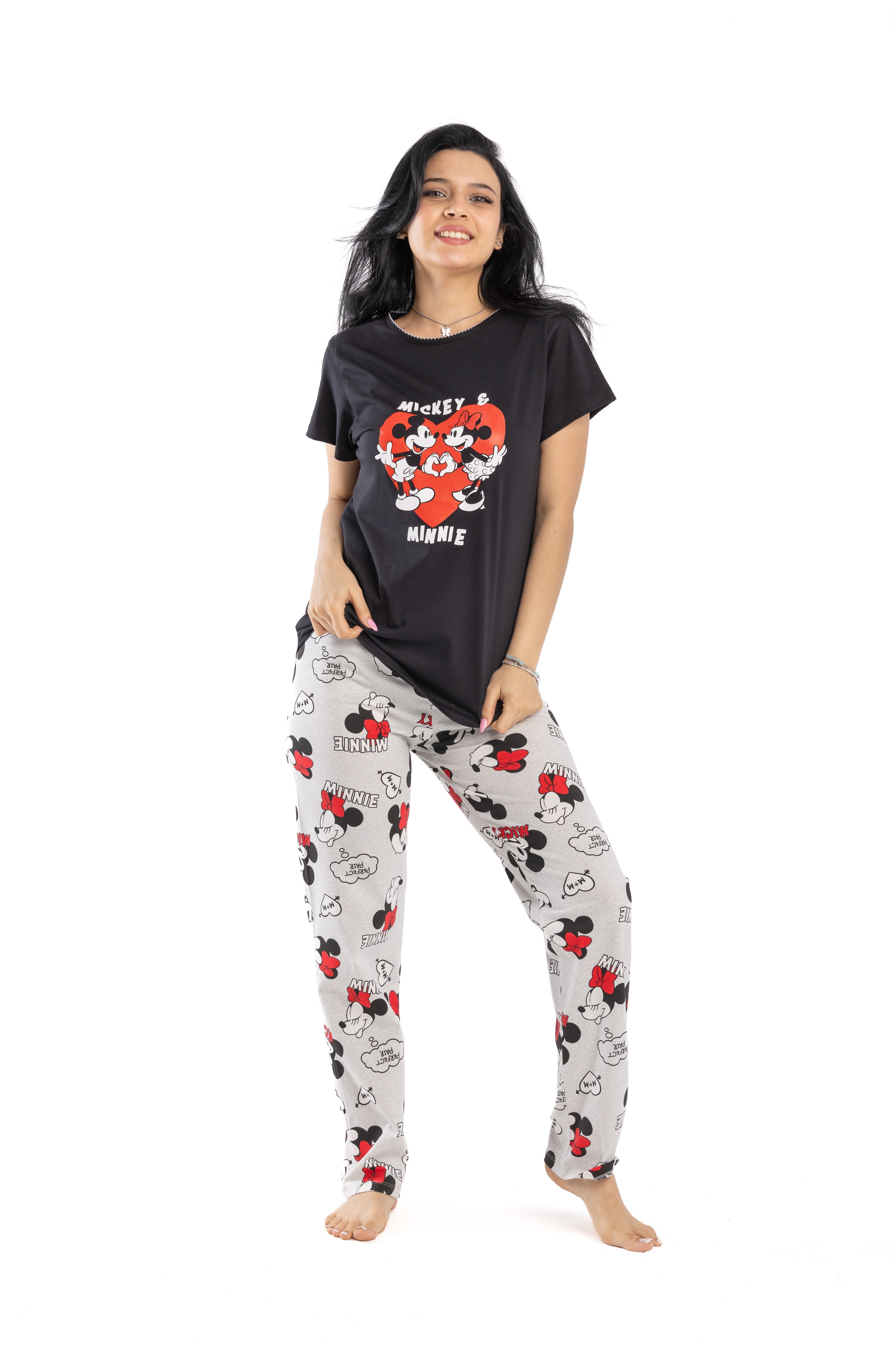 Women Mickey & Minnie PJ Set