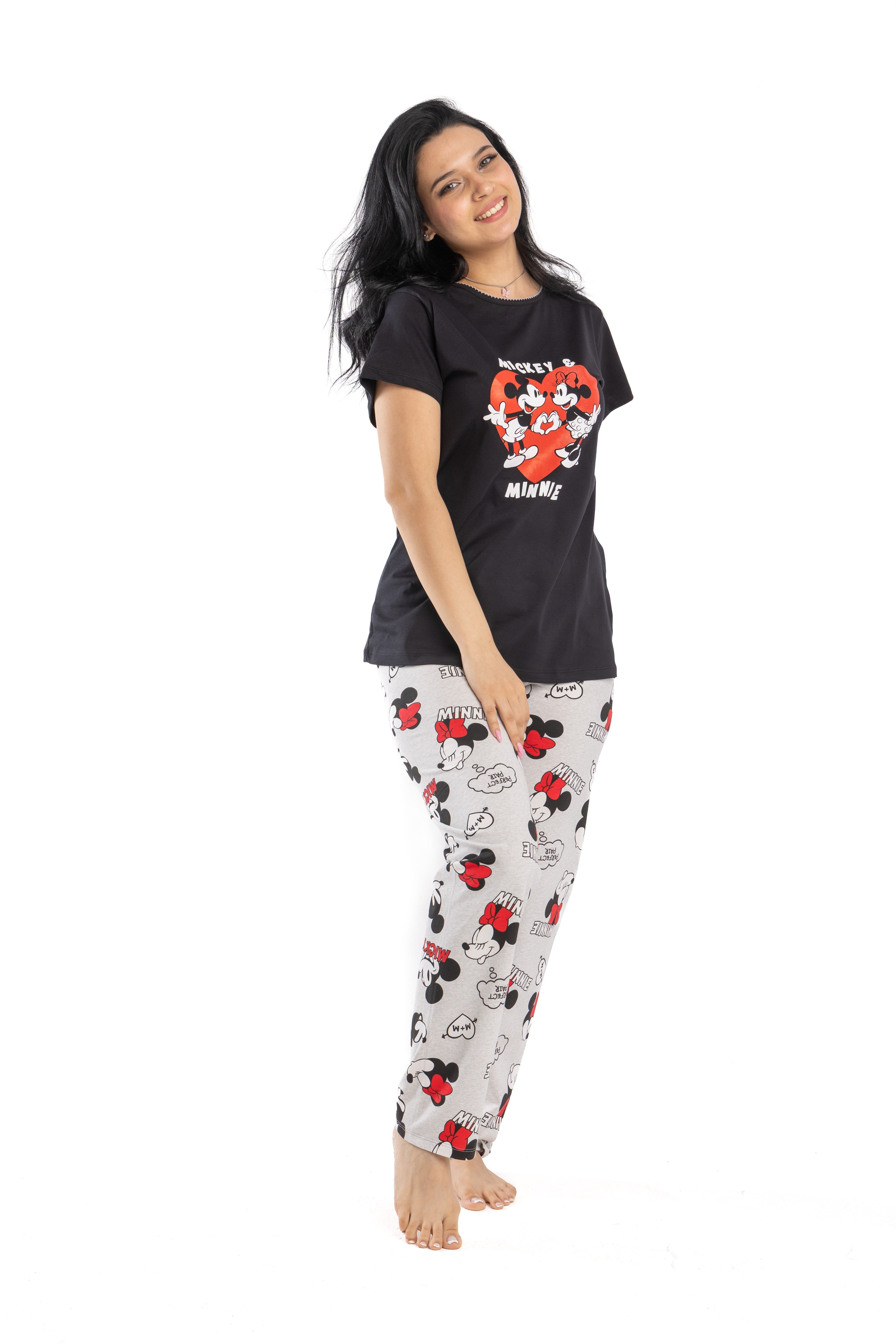 Women Mickey & Minnie PJ Set