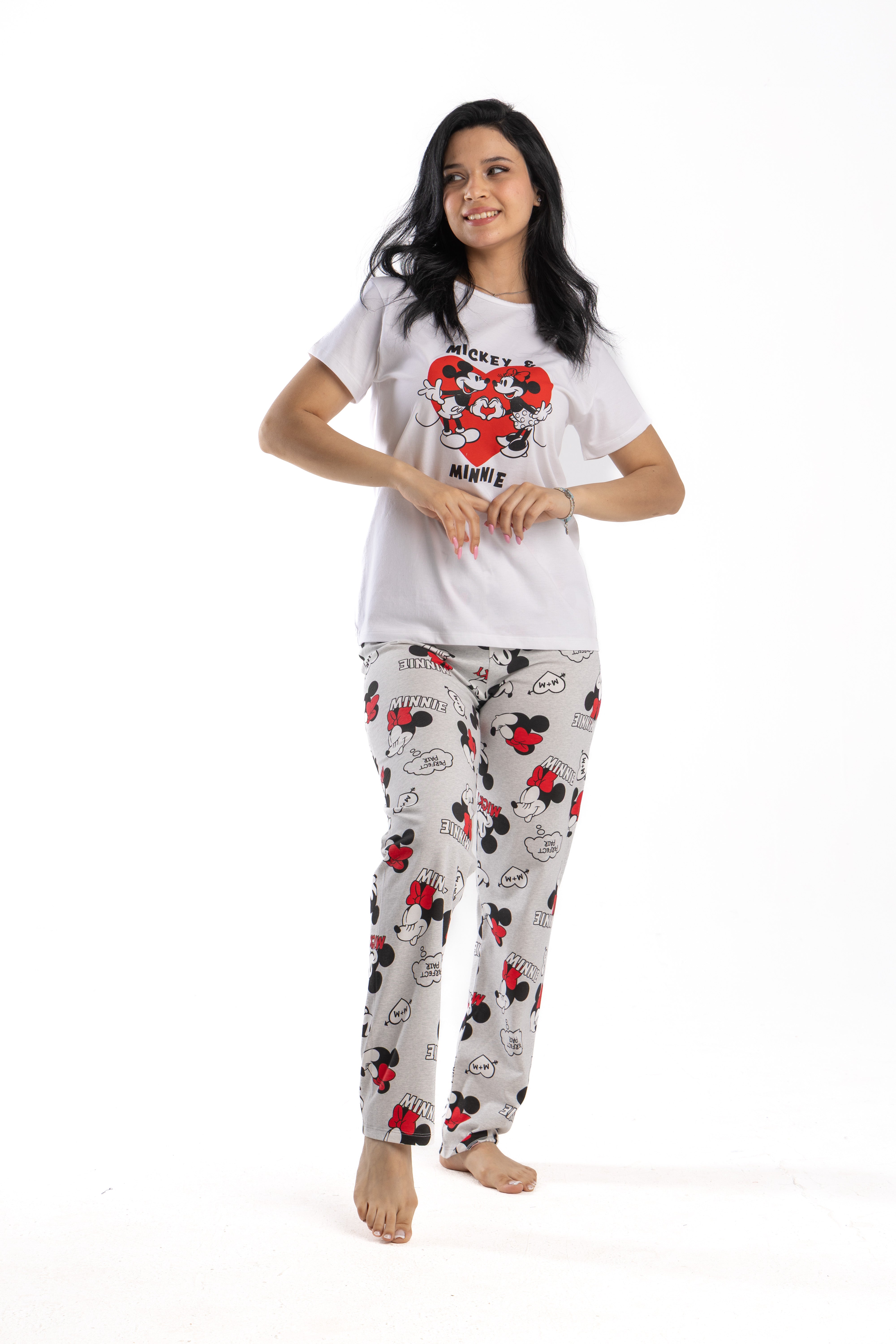 Women Mickey & Minnie PJ Set