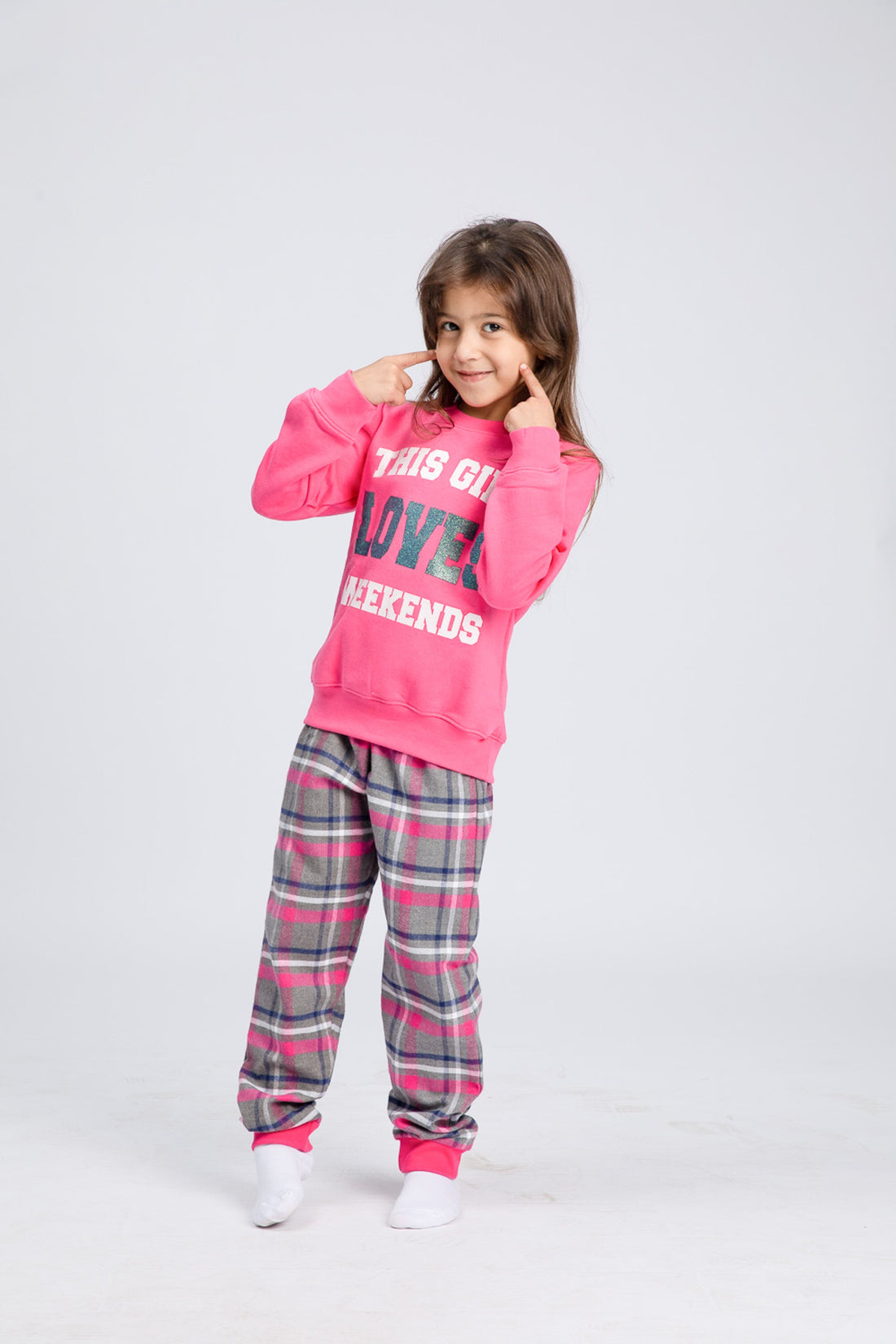 Weekend love Winter Pj set