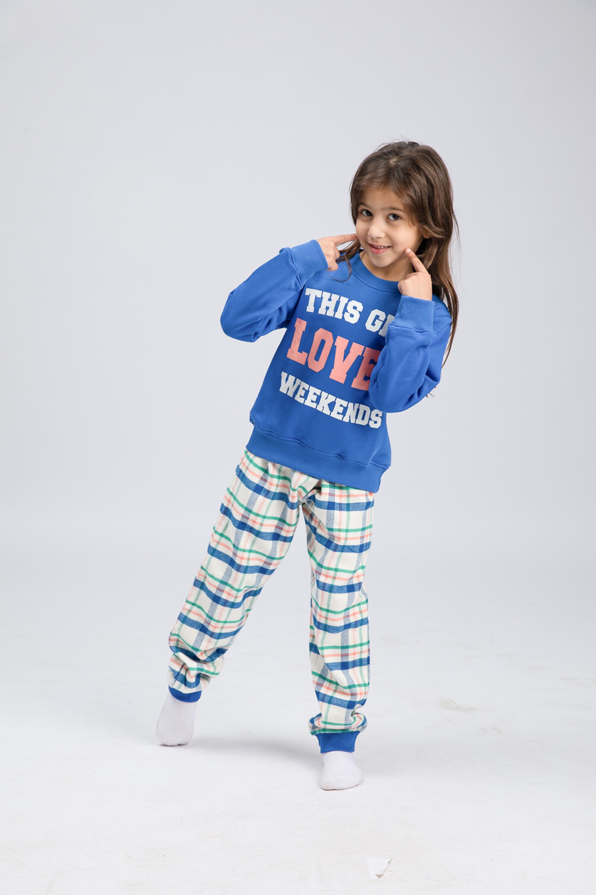 Weekend love Winter Pj set