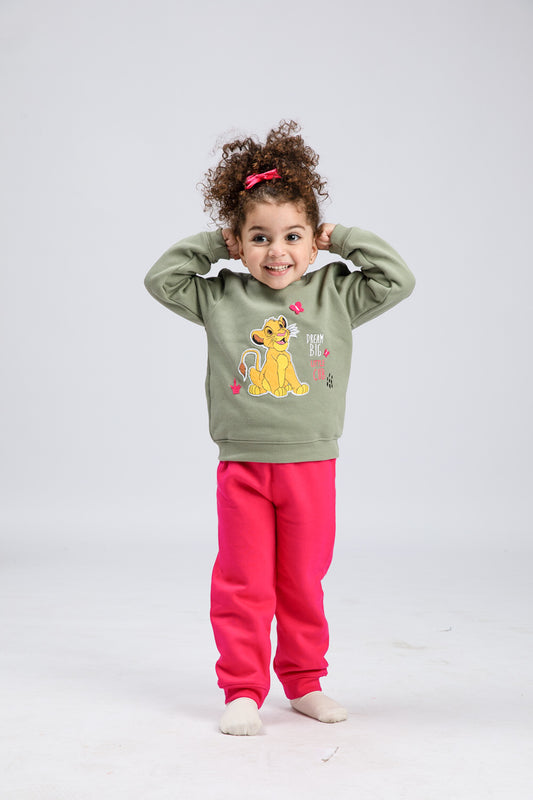 Disney/Simpa Toddler Winter PJ Set 8727-549