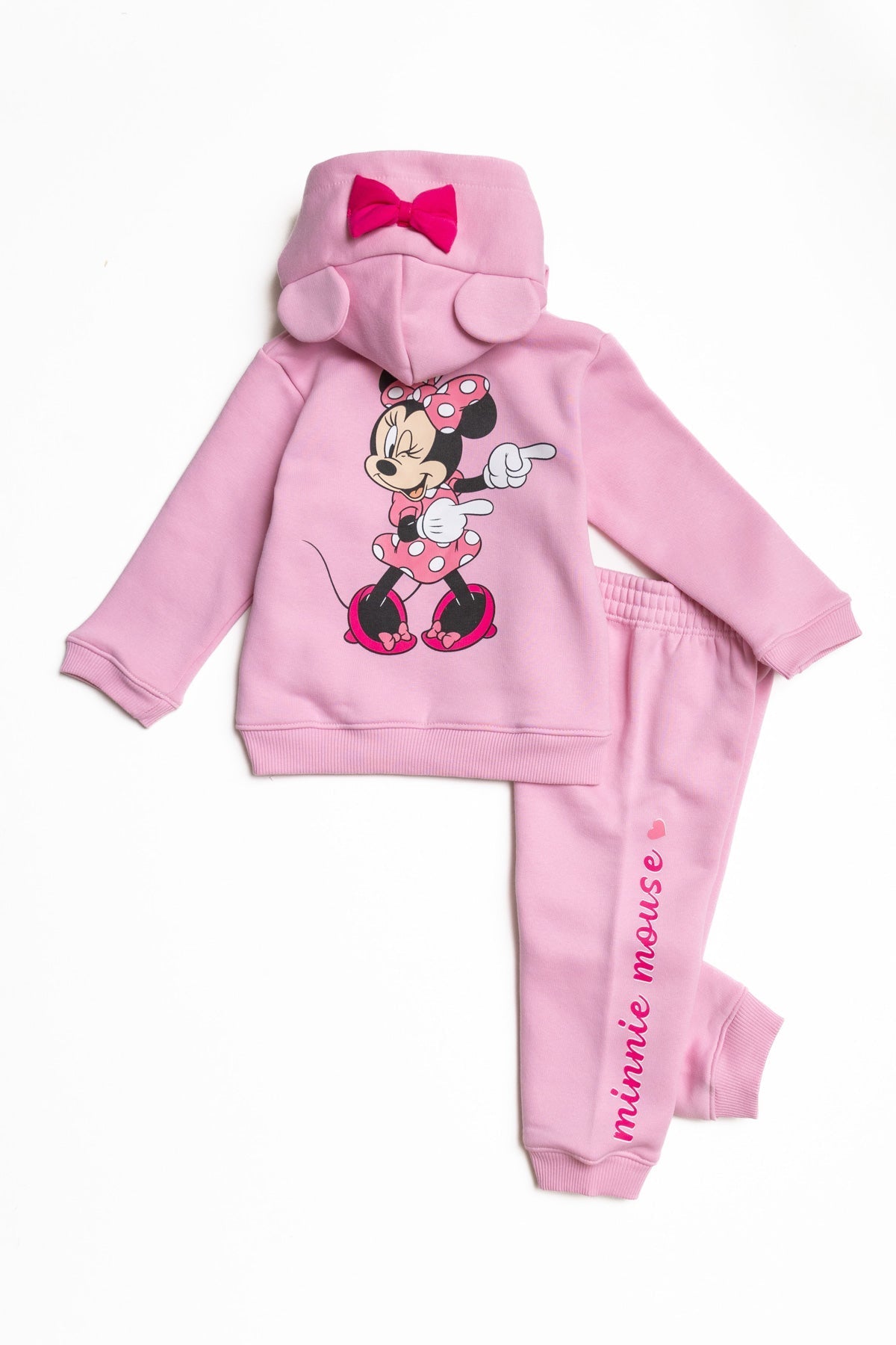 Baby Minnie "Magic This Way" Zip-up Hoodie Winter Pj Set