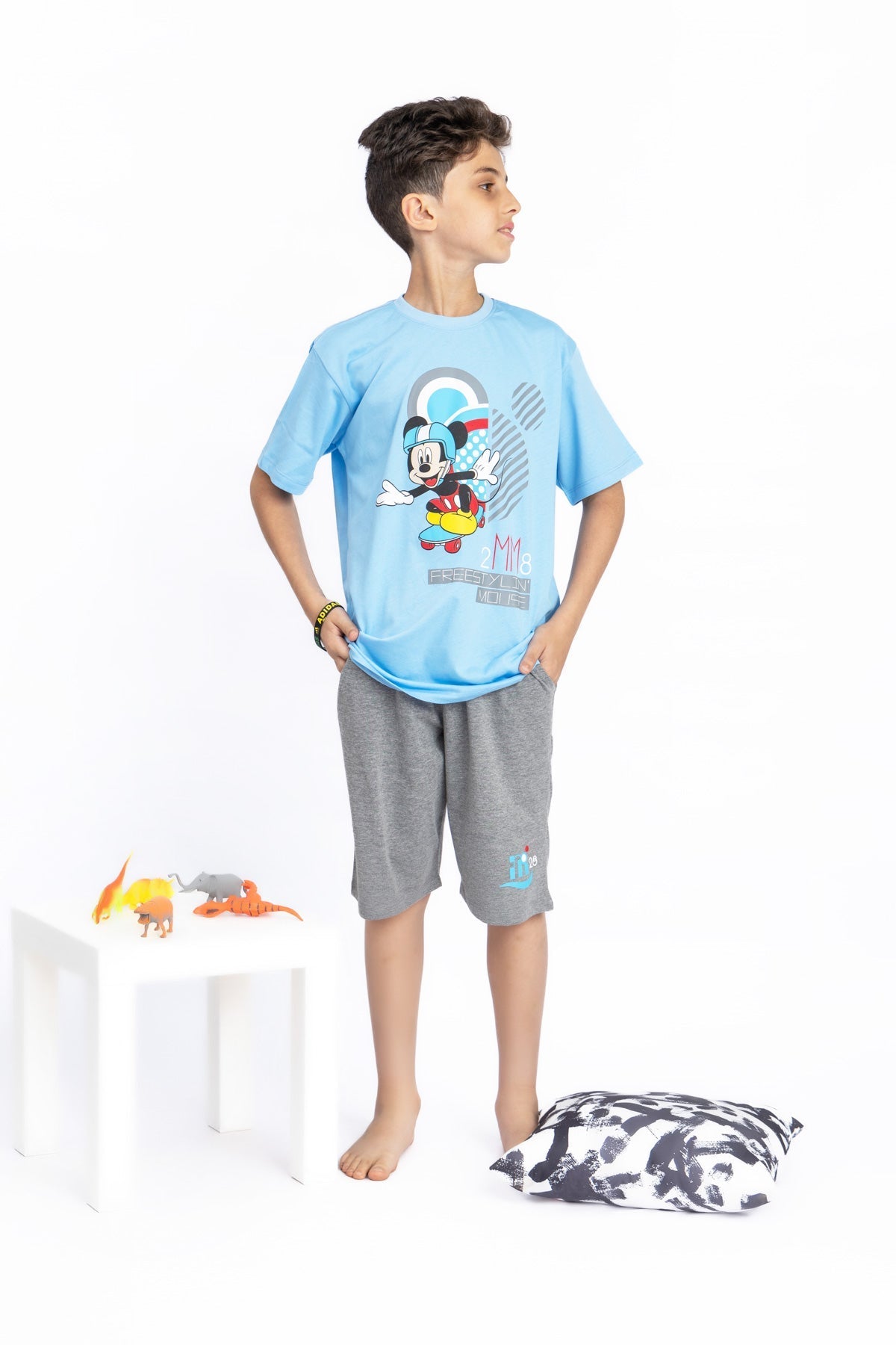 Mickey SkateBoard PJ Set
