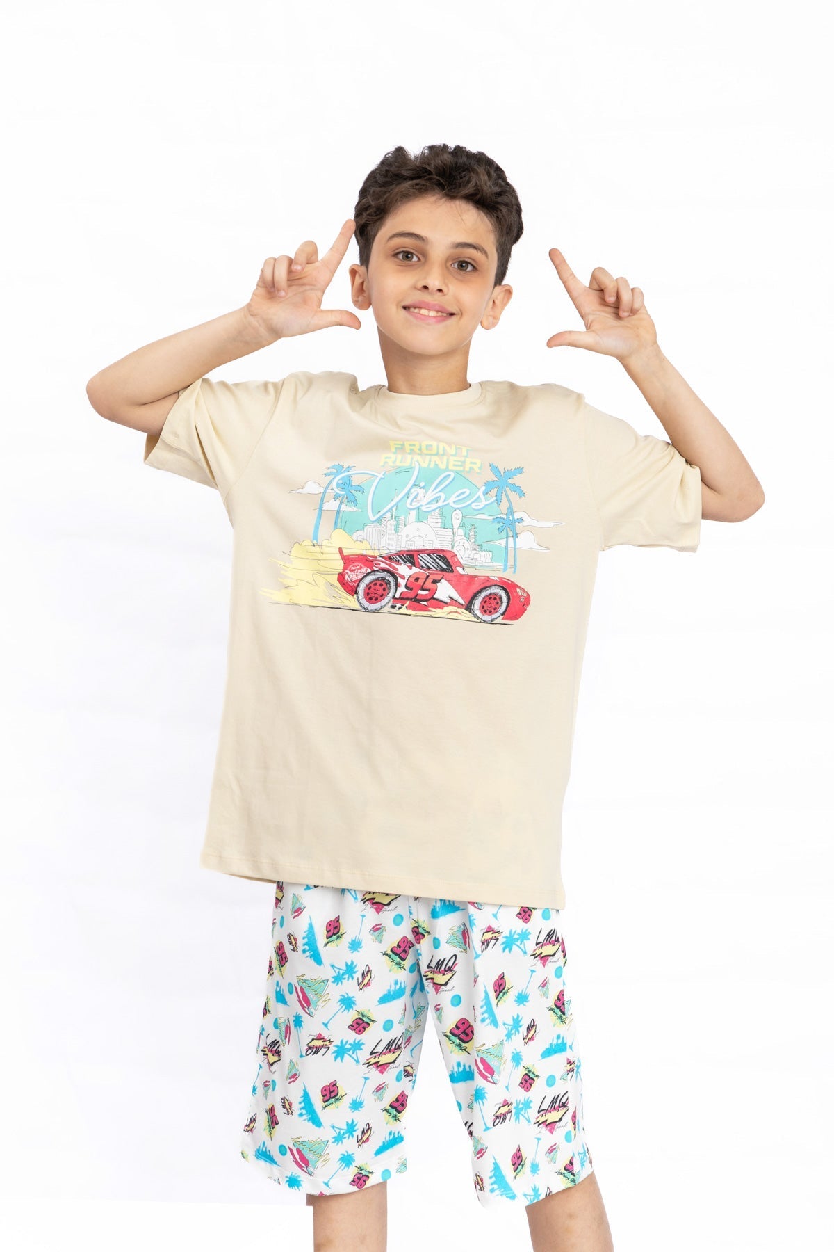Cars Pj Set "Front Runner"