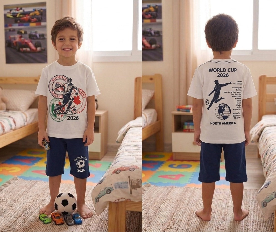 Boys World Cup Pj Set
