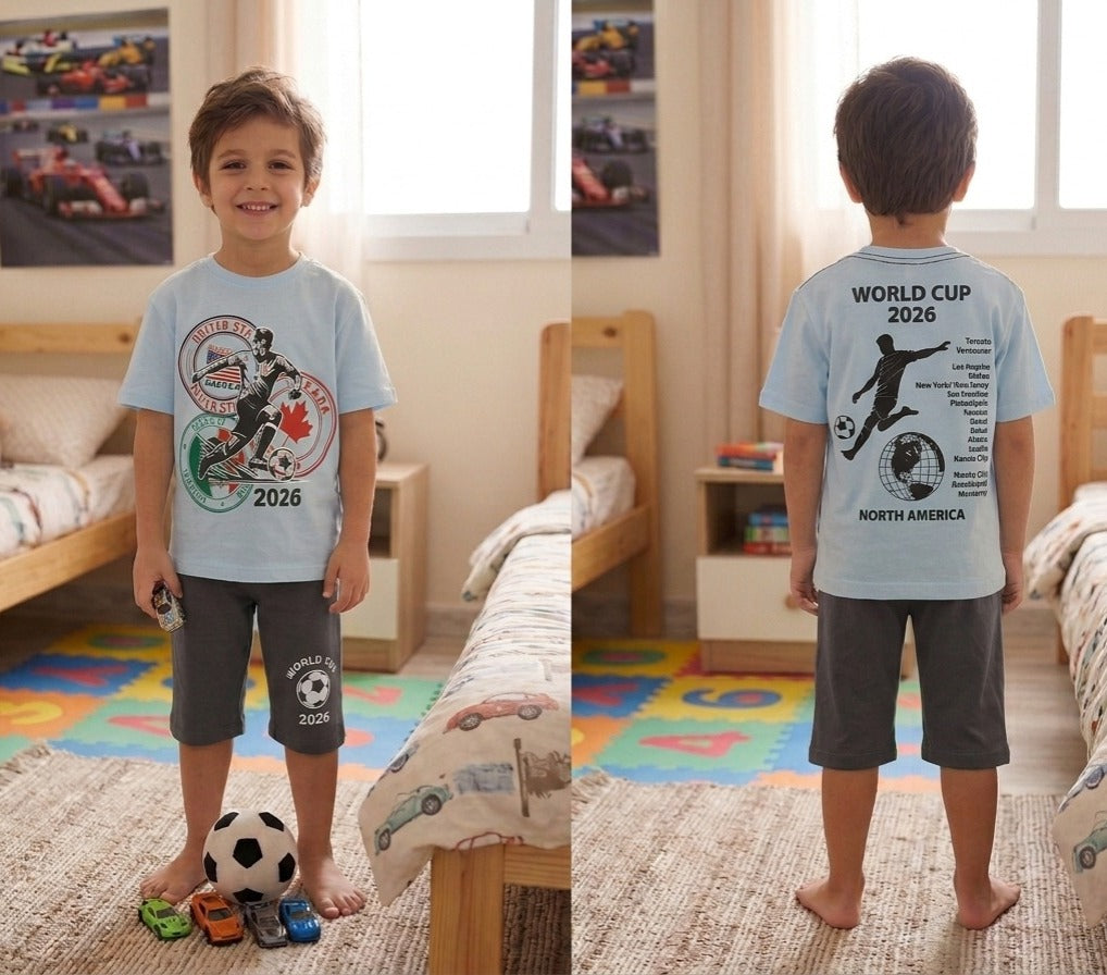 Boys World Cup Pj Set