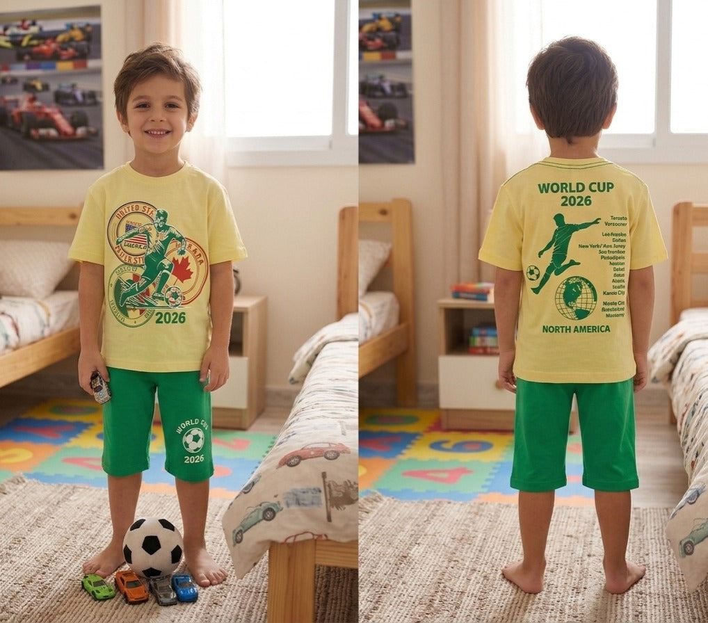 Boys World Cup Pj Set