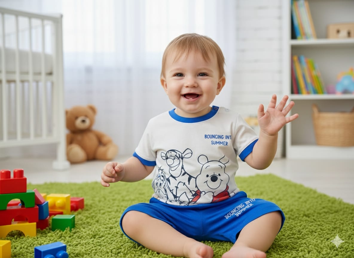 Baby Boy Pooh PJ Set