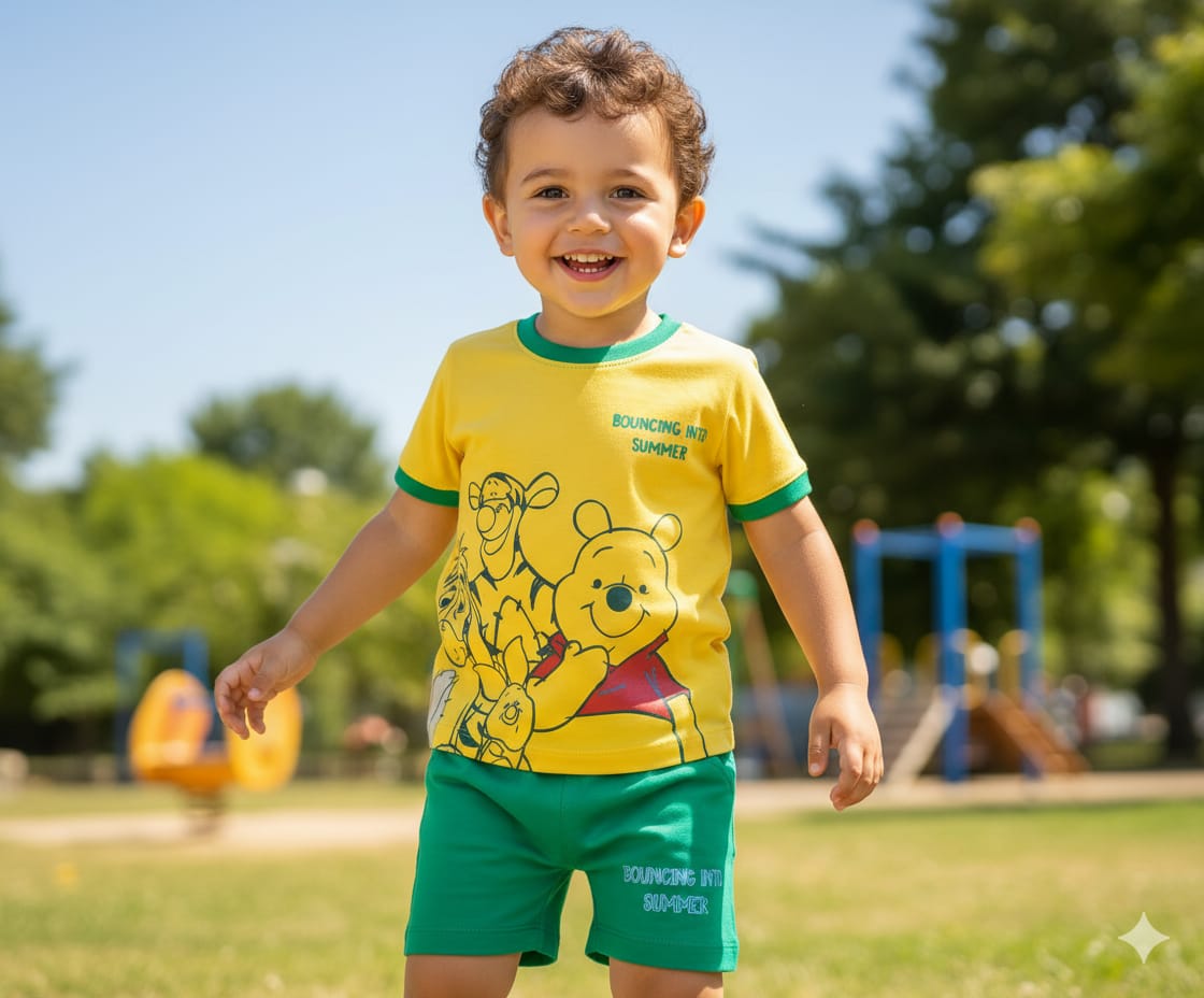 Baby Boy Pooh PJ Set