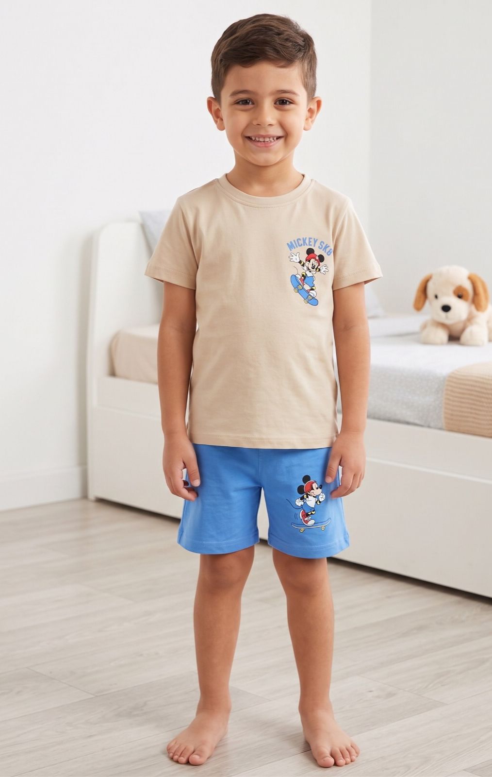 Boys Mickey SK8 PJ Set