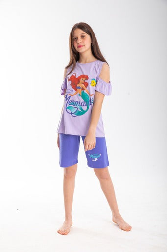 Disney/Ariel PJ Set -7464-224